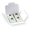 CARTE 4 CARRES PERSONNALISABLE LPCC® 'CARBIO'