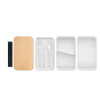 LUNCH BOX PUBLICITAIRE COUVERCLE BAMBOU 'BUCATI DOUBLE'