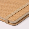 CARNET A5 PERSONNALISE EN PAILLE NATURELLE 'BOLGI' 