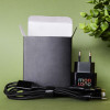 KIT PERSONNALISABLE PRISE ET CABLE 'IDEAL BLACK'