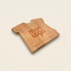 PLANCHE A DECOUPER HETRE PERSONNALISABLE 'BEECH T SHIRT'