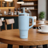 MUG ISOTHERME ETANCHE QWETCH® PERSONNALISE 'TRAVEL CUP'