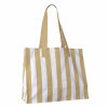 CABAS COTON RECYCLE RAYURES PERSONNALISABLE 'SAO'