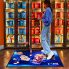 TAPIS INTERIEUR PUBLICITAIRE 'MILOW POLYESTER TRICOTE'