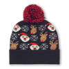BONNET TRICOTE DE NOEL PUBLICITAIRE 'POMPOM'