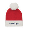 BONNET NOEL PERSONNALISABLE TRICOTE AVEC REVERS 'TRIKA'