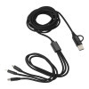 CABLE DE CHARGE PERSONNALISABLE 3M 'FIBOU SMART LONG'