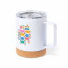 MUG PERSONNALISABLE EN ACIER 'ELVI QUADRI'