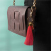 PORTE CLES POMPOM PERSONNALISE 'PANPAN'
