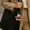 PORTE CLE OURSON PERSONNALISABLE 'GASTONI'