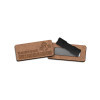 BADGE AIMANTE PERSONNALISABLE  EN BOIS MDF 'MAGNETO BOIS'