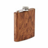 FLASQUE ASPECT BOIS 190ML PERSONNALISEE 'GUDY DARKWOOD'