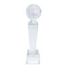 TROPHEE EN VERRE PERSONNALISE 'VICKY GLOBUS'