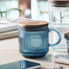 MUG VERRE NERVUREE PERSONNALISE300ML 'VIVIANE'