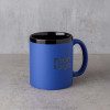 MUG CERAMIQUE PERSONNALISABLE INTERIEUR NOIR 'SOFT COLOR'