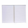 CARNET PERSONNALISABLE A5 RPET A SPIRALES 'NUTS'