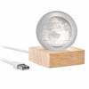 GLOBE LUMINEUX EN VERRE PERSONNALISABLE 'BOULGA'