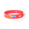BRACELET SILICONE PERSONNALISABLE 'FESTIVAL II QUADRI'