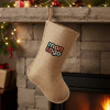 BOTTE DE NOEL PERSONNALISABLE 'NOBO JUTE'