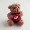 PELUCHE OURSON PERSONNALISABLE 'TEDDY COEUR'