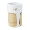 MUG CERAMIQUE CANNELE ET BAMBOU PERSONNALISABLE 'COLROU'