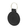 PORTE CLES EN PU ROND PERSONNALISABLE 'ALIXO'