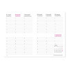 AGENDA SEMAINIER PU SOUPLE PERSONNALISE 'APRIL'