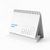 CALENDRIER CHEVALET CARRÉ COUCHÉ BRILLANT 14,8X14,8CM PERSONNALISÉ 'EASEL CARRÉ'