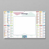 CALENDRIER BANCAIRE EFFACABLE PERSONNALISABLE 'VELEDI'