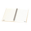 CARNET A SPIRALE PERSONNALISE PAPIER DE PIERRE 'PIETRO'