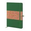 CARNET EN LIEGE ET PU RECYCLE PERSONNALISE 'ISHA'