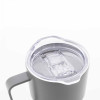 MUG ISOTHERME PERSONNALISE ACIER 470ML 'LUCIO POIGNEE'