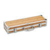 COFFRET BBQ 3 USTENSILES PERSONNALISE 'MALAWI BOIS'