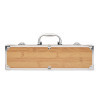 COFFRET BBQ 3 USTENSILES PERSONNALISE 'MALAWI BOIS'
