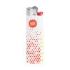 BRIQUET BIC HOLOGRAPHIQUE FINITION MAT PERSONNALISABLE 'FIREFLAMME'