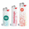 BRIQUET PERSONNALISABLE BIC® PUFFY RELIEF 'FIREFLAMME'