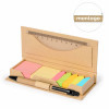 SET DE BUREAU PERSONNALISABLE EN CARTON RECYCLE 'MORGAN'