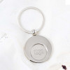 PORTE CLE JETON PERSONNALISE EN METAL 'MOMSY'