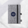 CARNET A5 PERSONNALISE EN FEUTRINE 'AGATHA'