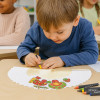 EVENTAIL A COLORIER PERSONNALISE 'FANNY KIDS'