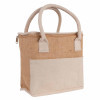 SAC ISOTHERME PERSONNALISABLE COTON ET JUTE 'CHIC'