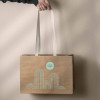 SAC CADEAU PERSONNALISABLE PAPIER ET COTON 'KAVA'