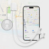 CABLE CHARGE CONNECTE BLUETOOTH® PERSONNALISABLE 'ICE TAG'