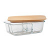 LUNCHBOX VERRE BAMBOU PERSONNALISABLE 'BUCATI GLASS SMART'
