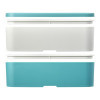 LUNCH BOX BIO PLASTIQUE PERSONNALISABLE 'STROBO DOUBLE'