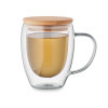 MUG VERRE DOUBLE PARROI 250 ML PERSONNALISABLE 'AFTA MINI'