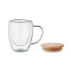 MUG VERRE DOUBLE PARROI 250 ML PERSONNALISABLE 'AFTA MINI'