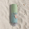 PAREO/FOUTA PERSONNALISABLE 'HORTENSE RAYURE 180 RPET'