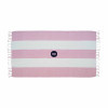 PAREO/FOUTA PERSONNALISABLE 'HORTENSE RAYURE 180 RPET'