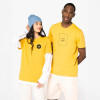 TEE SHIRT MIXTE PERSONNALISABLE 180G 'LIGNAGE BLANC'